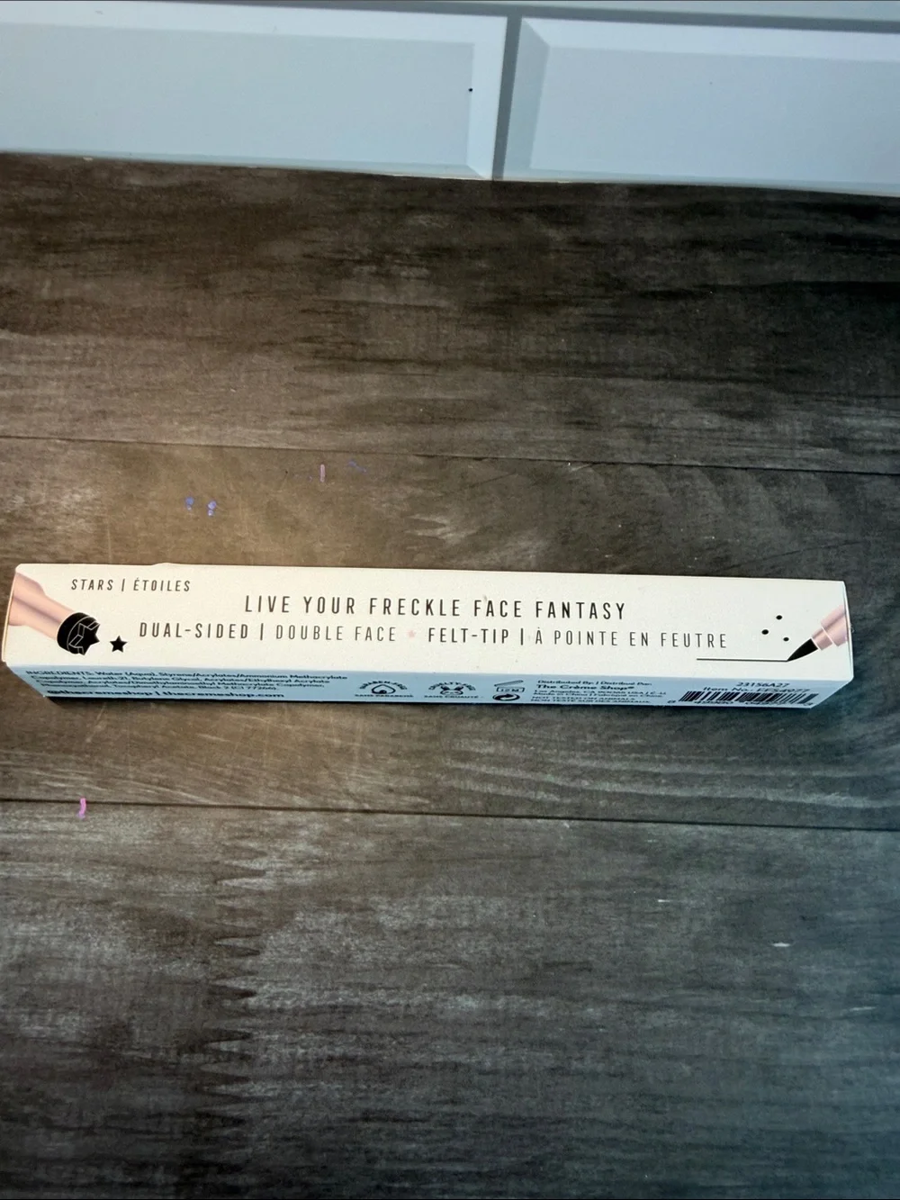 Crème Shop Faux Real Freckle Stamp - Black Star